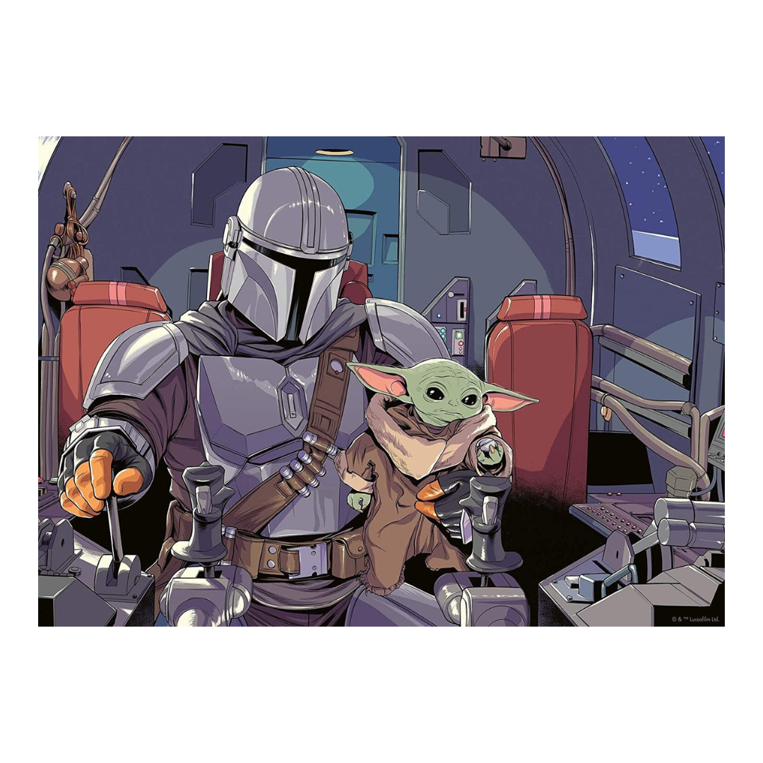 Ravensburger Puzzle Star Wars The Mandalorian 1000pc