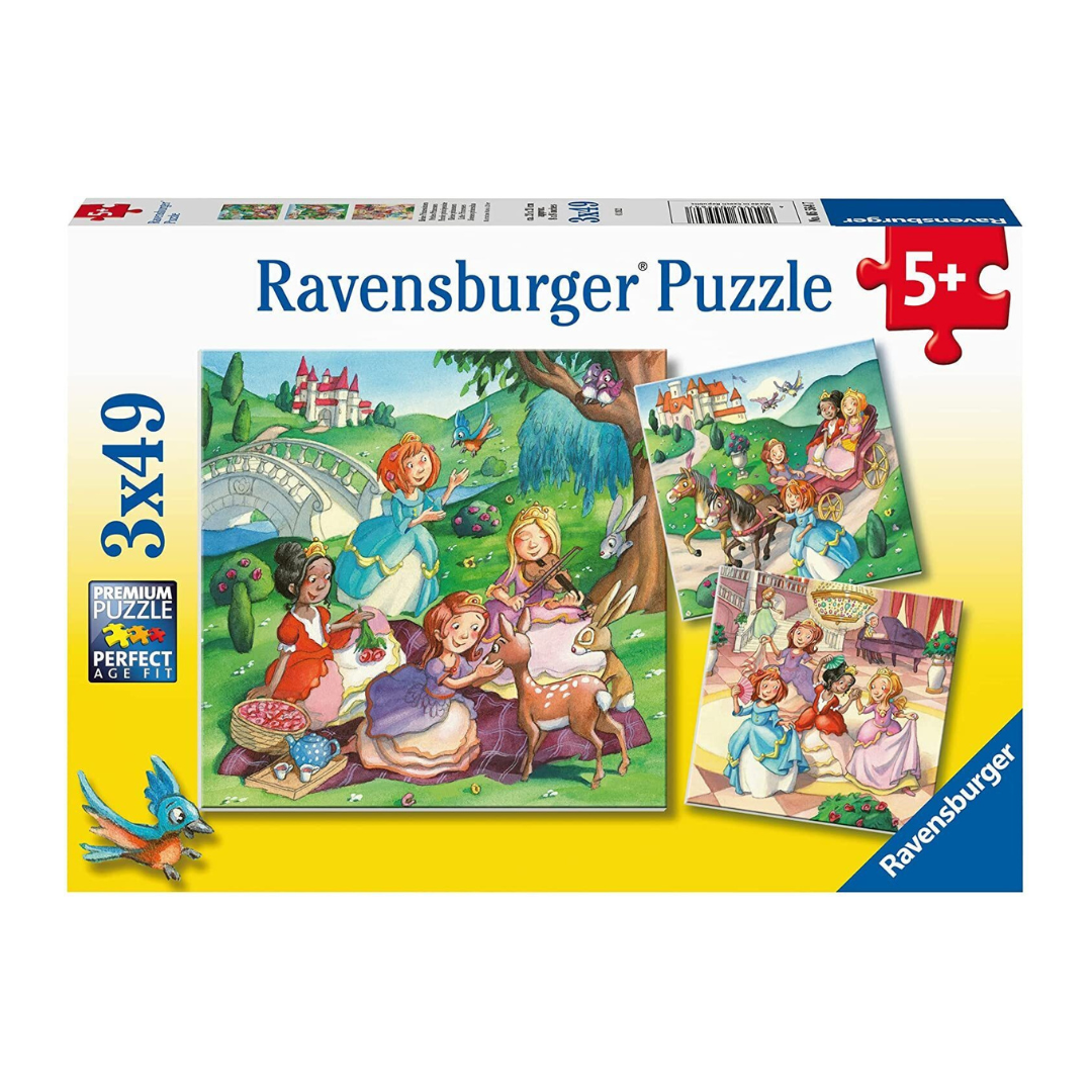 Ravensburger Puzzle Little Princesses 3x49pc