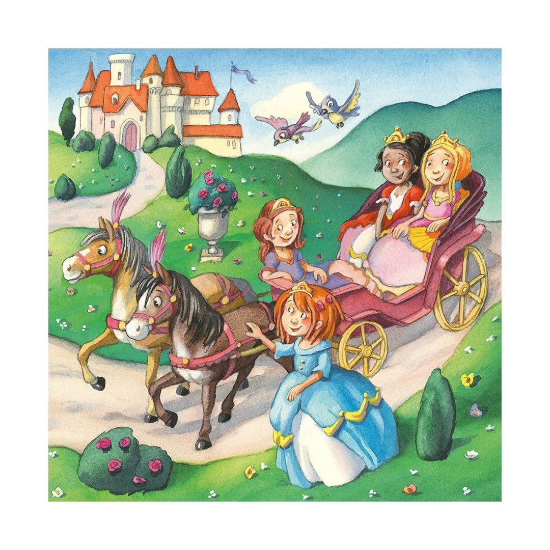 Ravensburger Puzzle Little Princesses 3x49pc