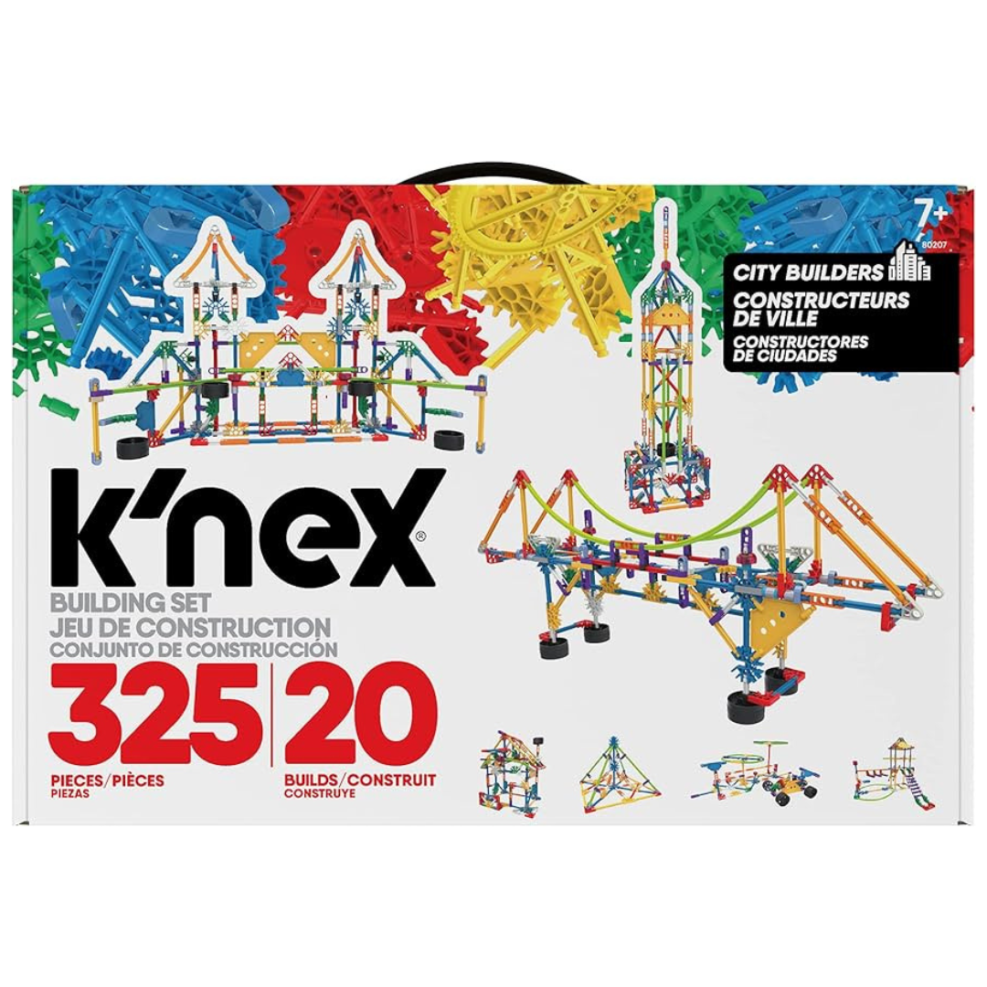 K'NEX Classics 325 Pieces - City Builders Building Set