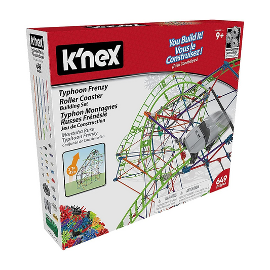 K'Nex - Typhoon Frenzy Roller Coaster 649 Pieces