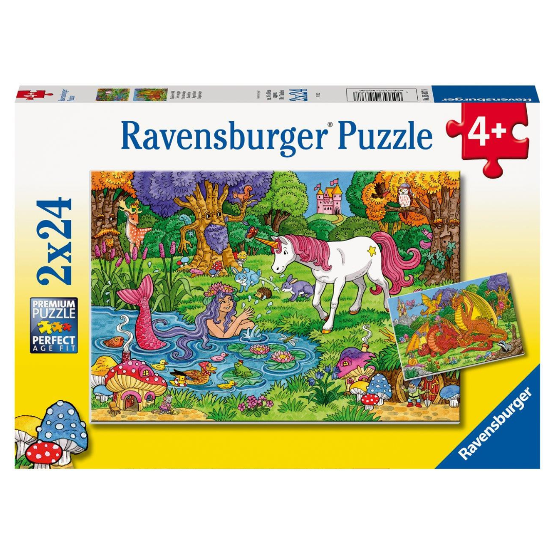 Ravensburger Puzzle Magical Forest 2 x 24pc