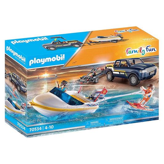 Playmobil Car with Pony Trailer 70511 • Prices »