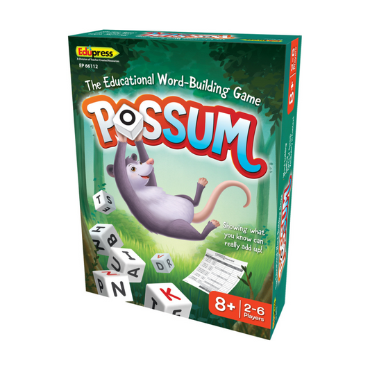 Teacher Created Resources - Possum Dice Word Game