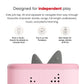 Tonies | Toniebox 2 Starter Set with Creative Tonie Rubie - Cloud Pink
