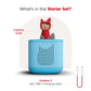 Tonies | Toniebox 2 Starter Set with Creative Tonie Rubie - Sky Blue
