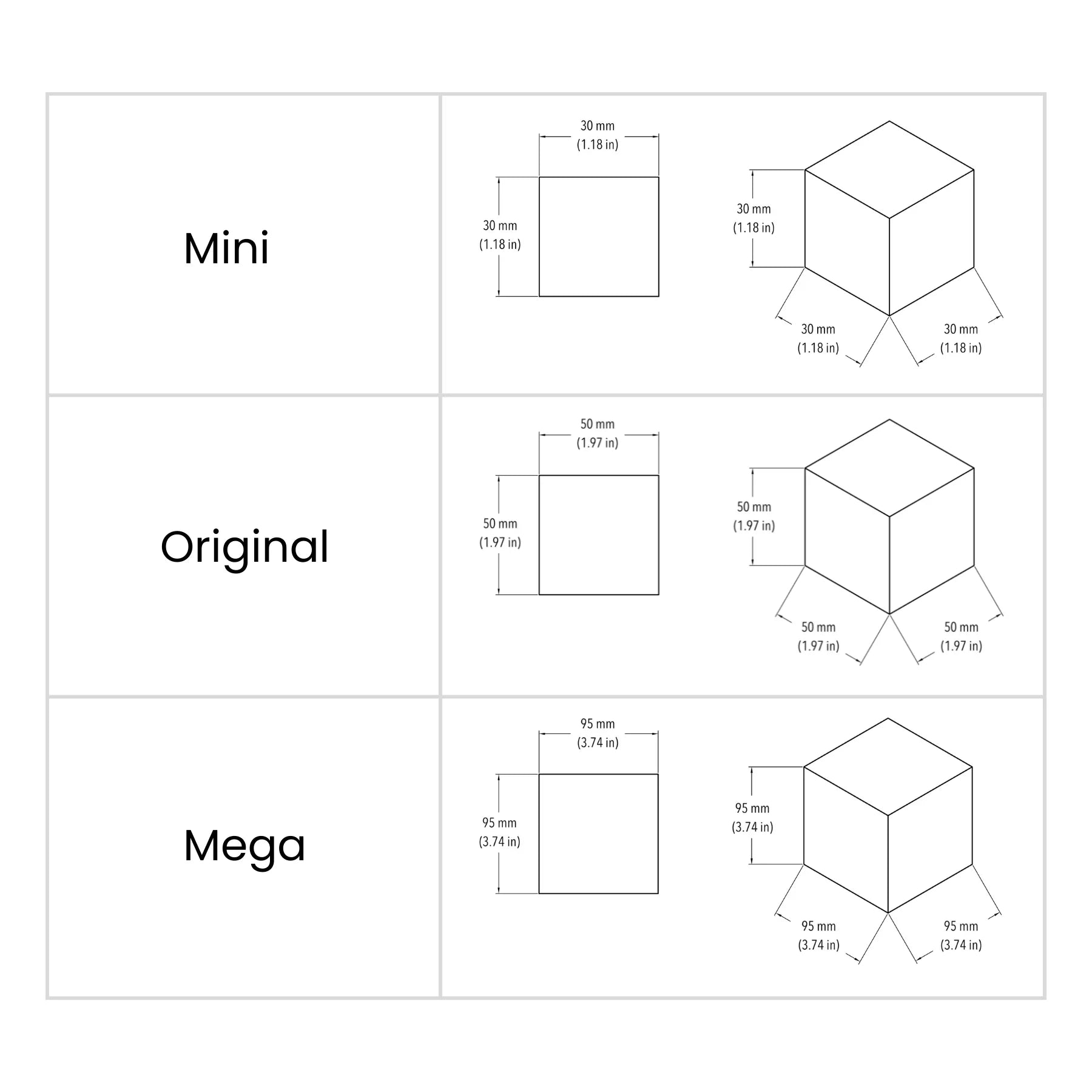 CMY Cubes - The Original Cube