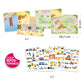 Djeco Vehicles 80 pc Lift-Up Stickers