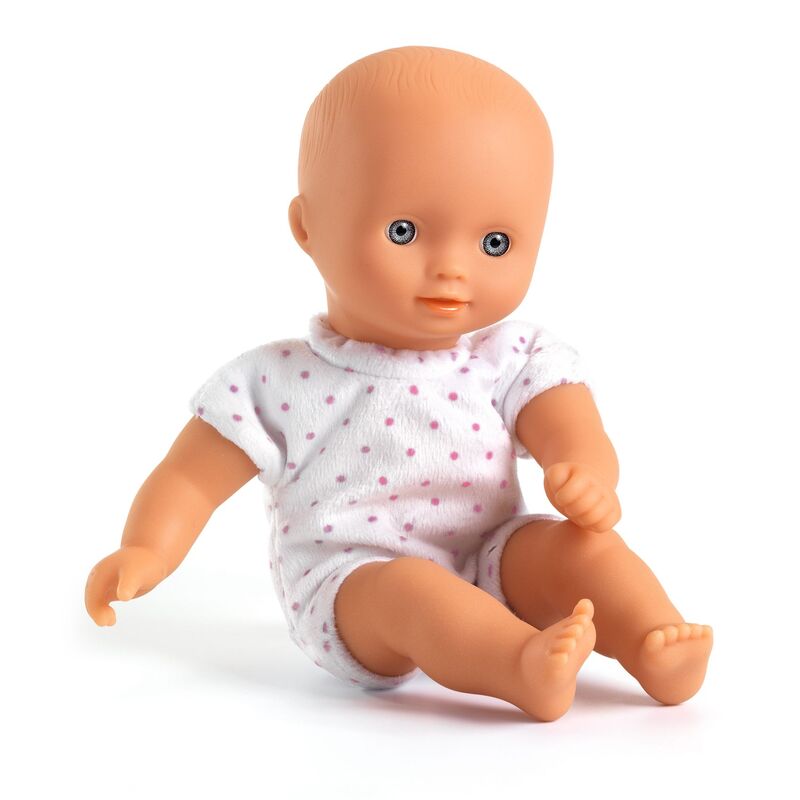 Djeco 20cm Pomea Machine Washable Barbara Mini Soft Doll