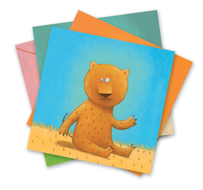 Djeco Create Animal Stickers