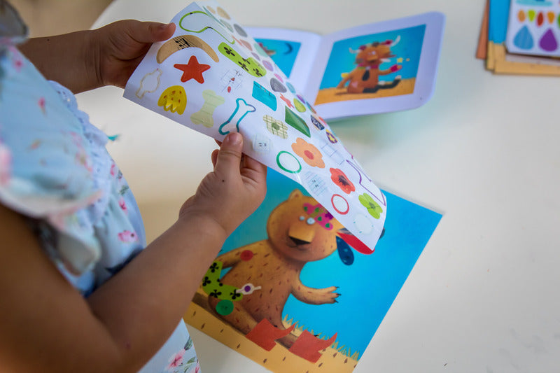 Djeco Create Animal Stickers