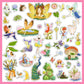 Djeco 160 Metallic Fantasy Stickers
