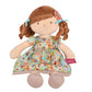 Bonikka Summer Flower Kid Doll with Brunette Hair