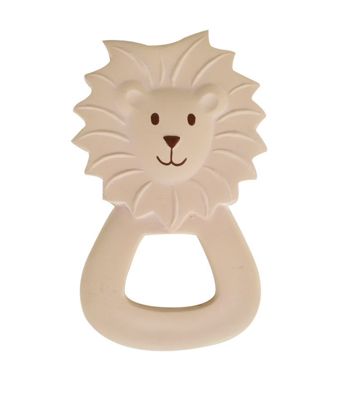 Tikiri Rubber Lion Flat Teether