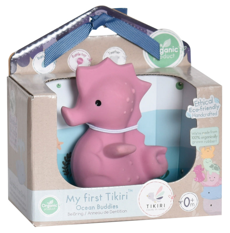 Tikiri Rubber Sea Horse Ocean Buddy