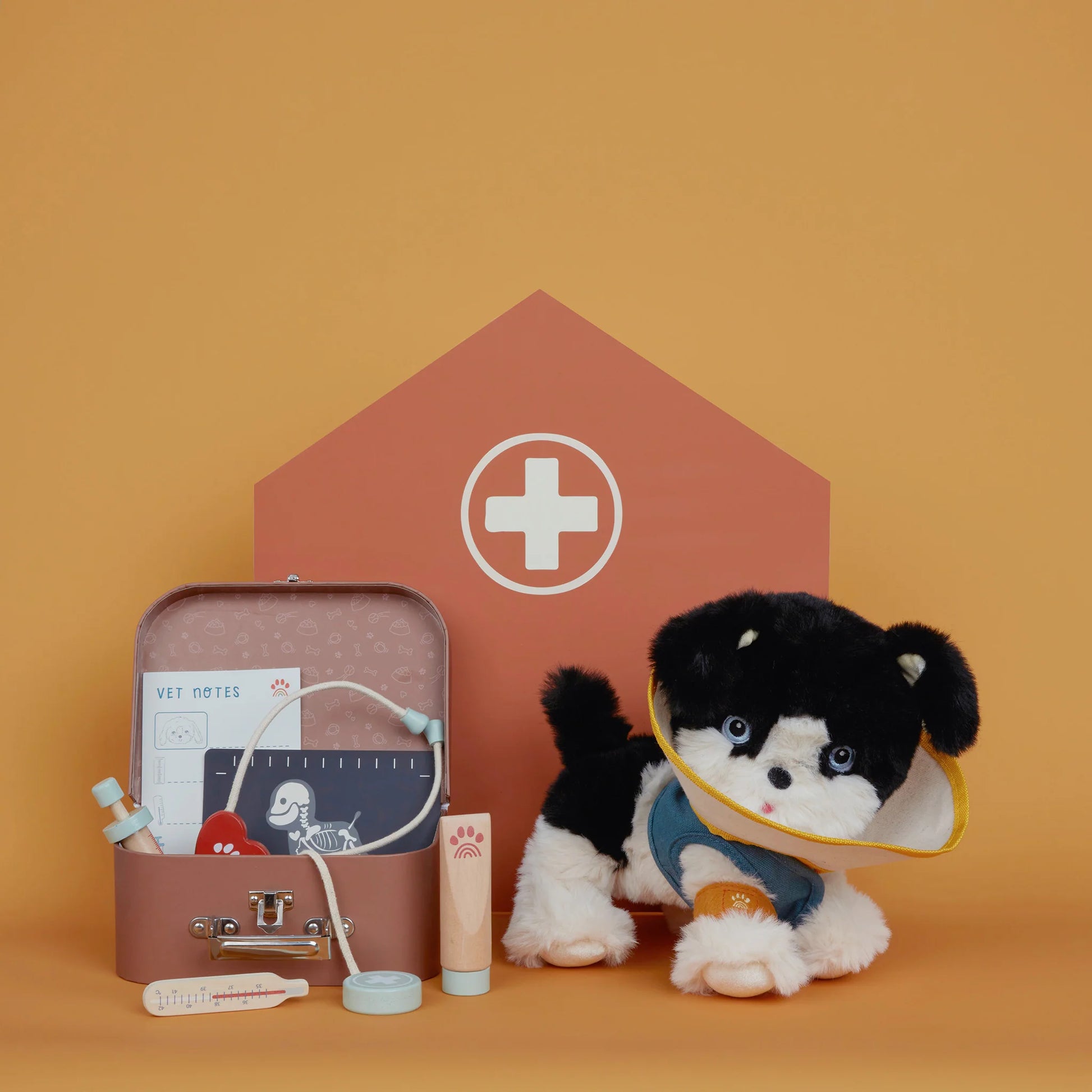 Olli Ella - Dinkum Dog Set - Vet Set | Clay