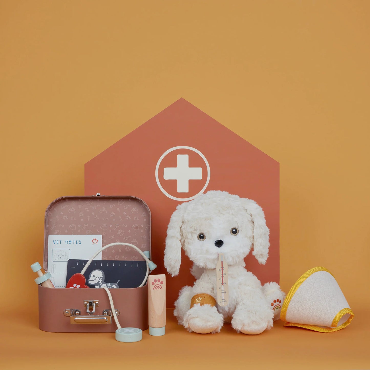 Olli Ella - Dinkum Dog Set - Vet Set | Clay
