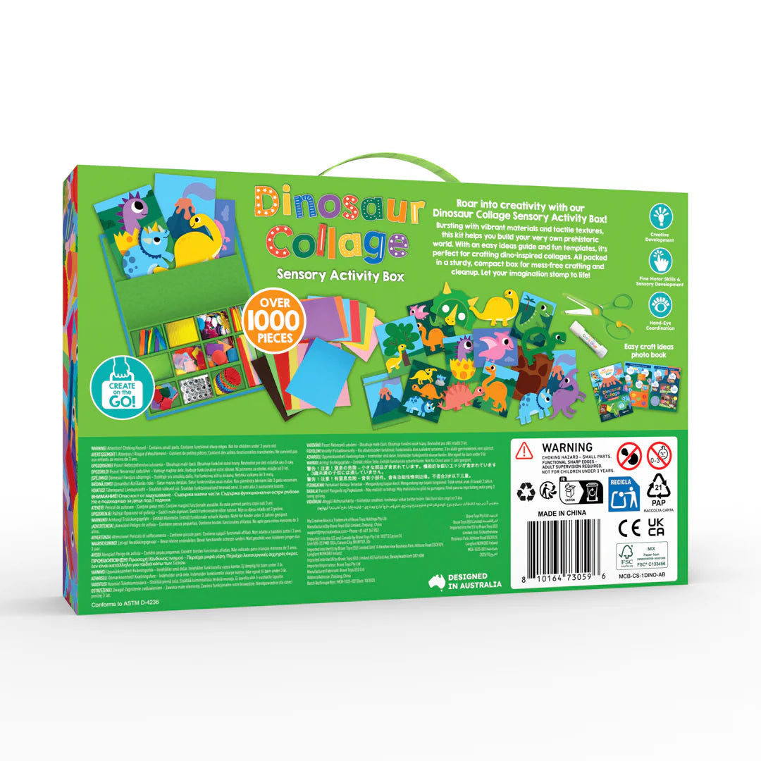 My Creative Box - Sensory Craft Box | Dinosaur Collage