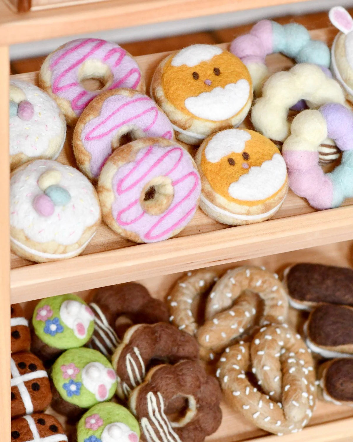 Tara Treasures - Felt Easter Donuts (Set of 3)