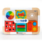 Fat Brain - PlayTab Sensory Set 1 (Flipper, Number Dial, Maze Tile)