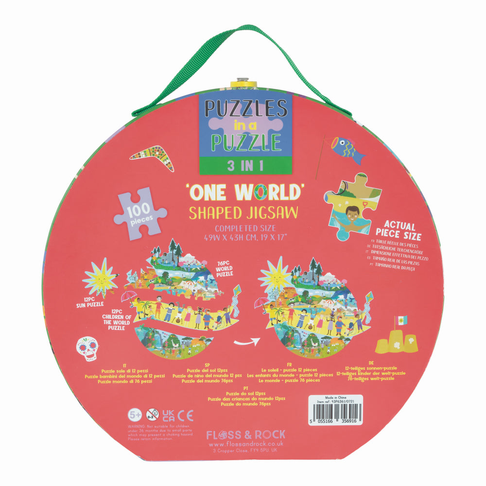 Floss & Rock Puzzle Children of the World 100pc