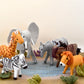Tara Treasures - Felt Safari Animal Toys (Set of 6)