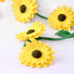 Tara Treasures - Garland | Felt Yellow Sunflower