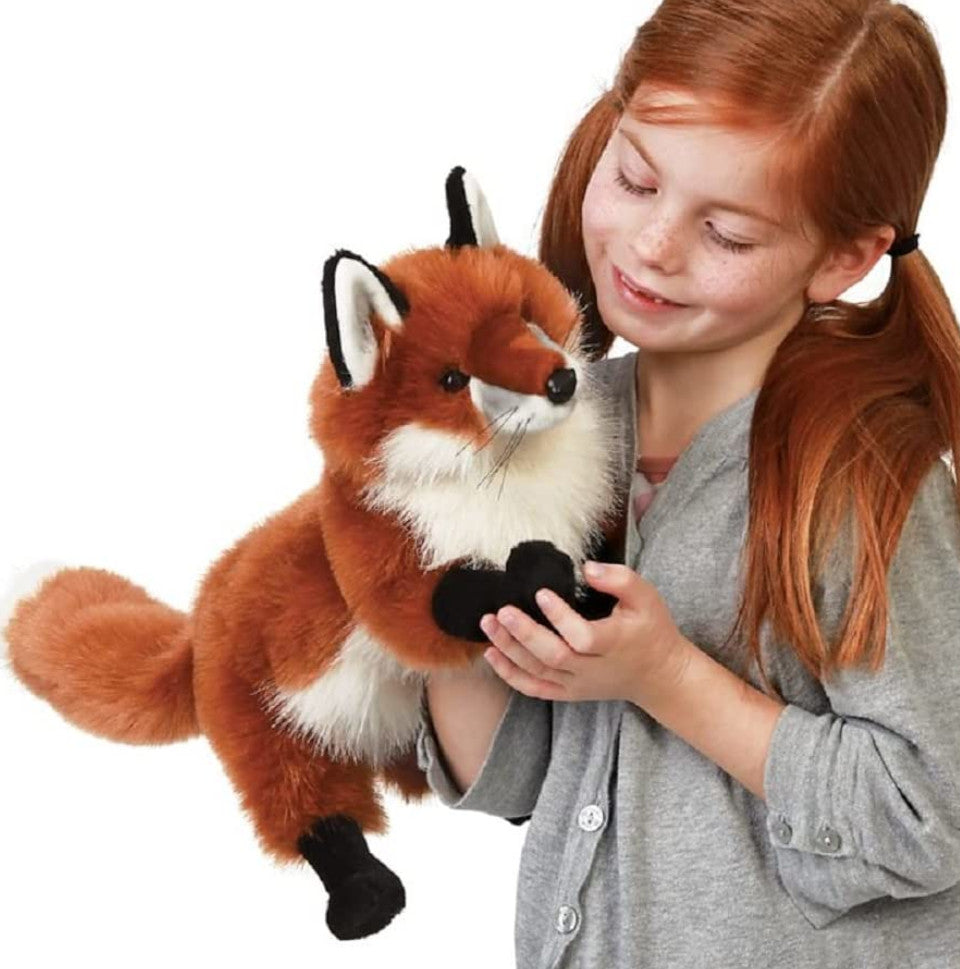 Folkmanis Red Fox Hand Puppet Small 2