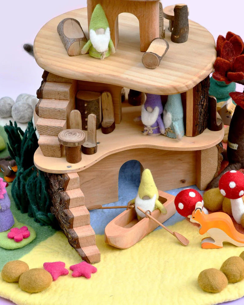 Tara Treasures - Four Seasons Play Mat Playscape (Large 80cm Diameter)