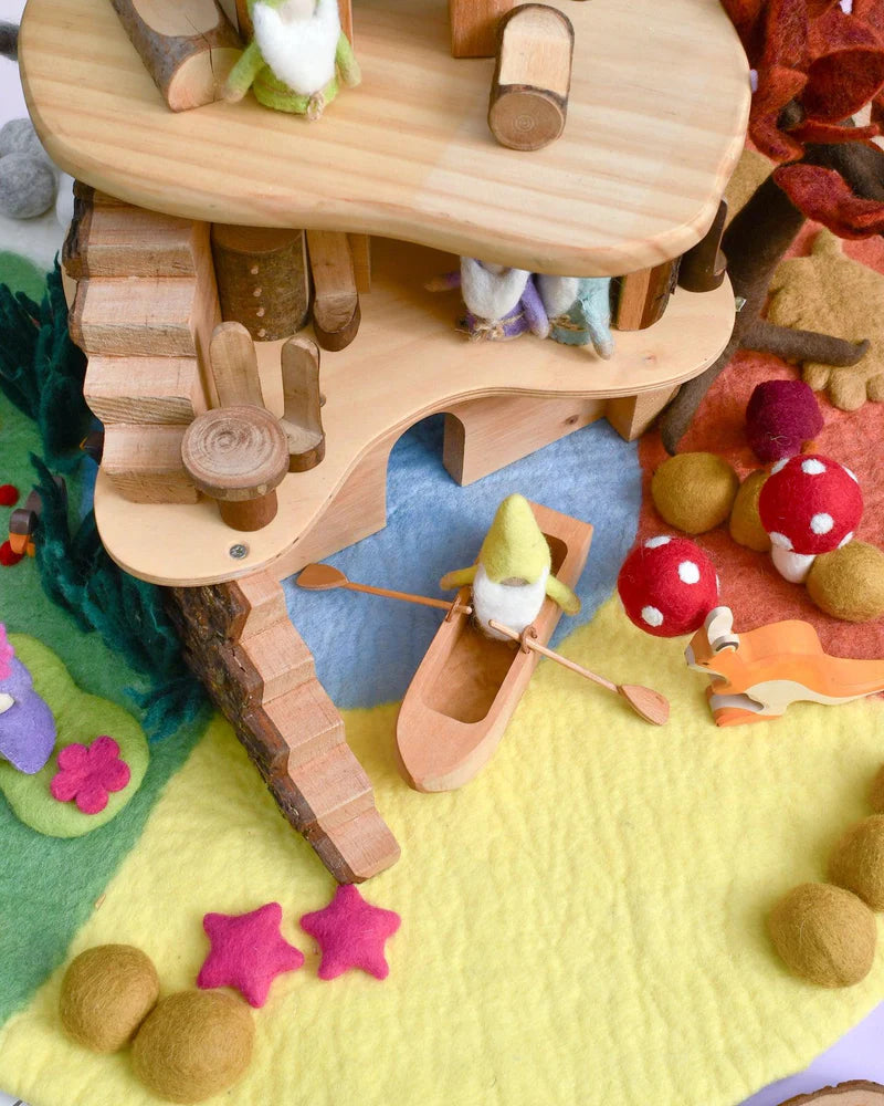 Tara Treasures - Four Seasons Play Mat Playscape (Large 80cm Diameter)