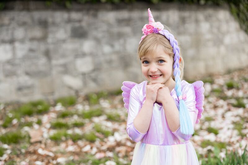 Great Pretenders - Alicorn Dress with Wings & Headband