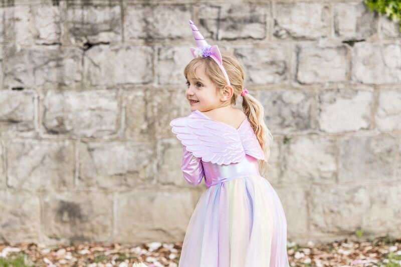Great Pretenders - Alicorn Dress with Wings & Headband
