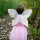 Great Pretenders - Gold Sequins Butterfly Dress & Wings