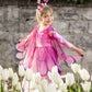 Great Pretenders - Pink Butterfly Twirl Dress with Wings