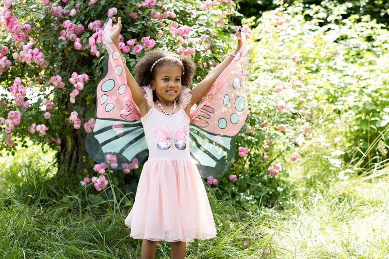 Great Pretenders - Sequins Secret Butterfly Twirl Dress with Wings