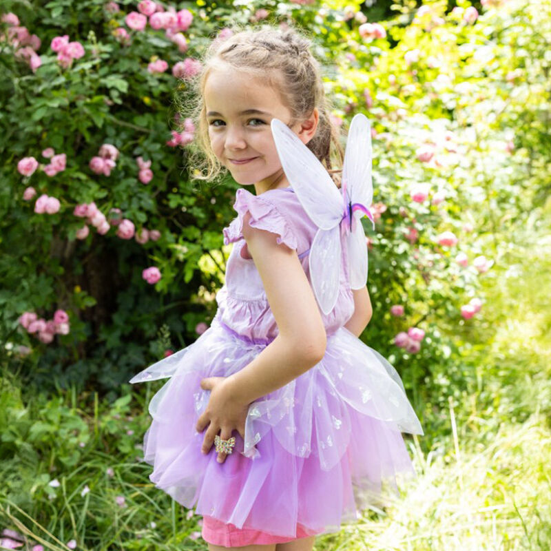Great Pretenders - Lilac Flutter Butterfly Skirt & Wings