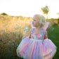 Great Pretenders - Rainbow Sequins Skirt with Wings & Wand Dress Up