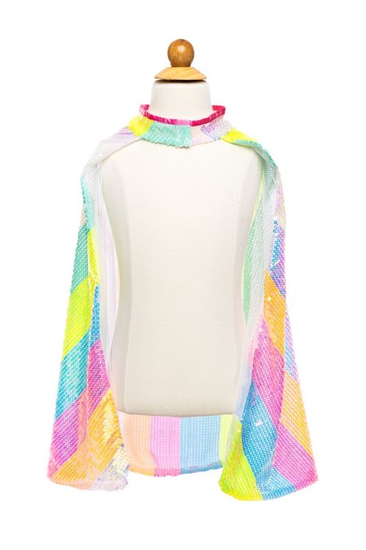 Great Pretenders - Stripy Sequins Cape