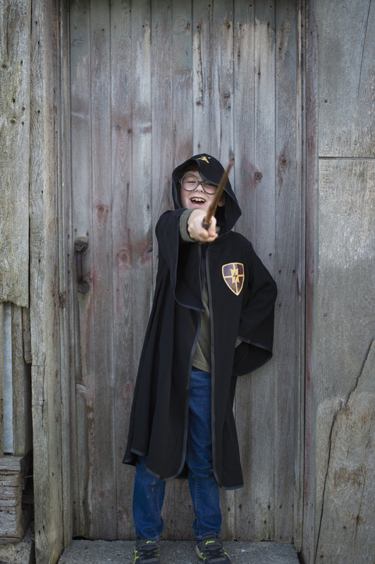 Great Pretenders - Wizard Cloak with Glasses Dress Up