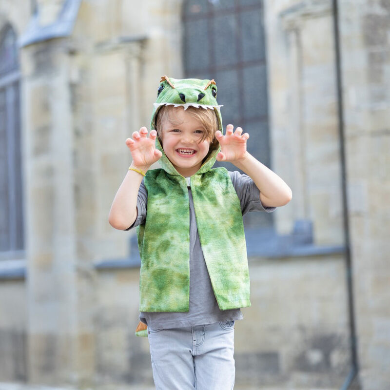 Great Pretenders - All Day Green Dino Vest