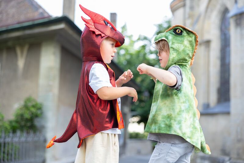 Great Pretenders - All Day Green Dino Vest