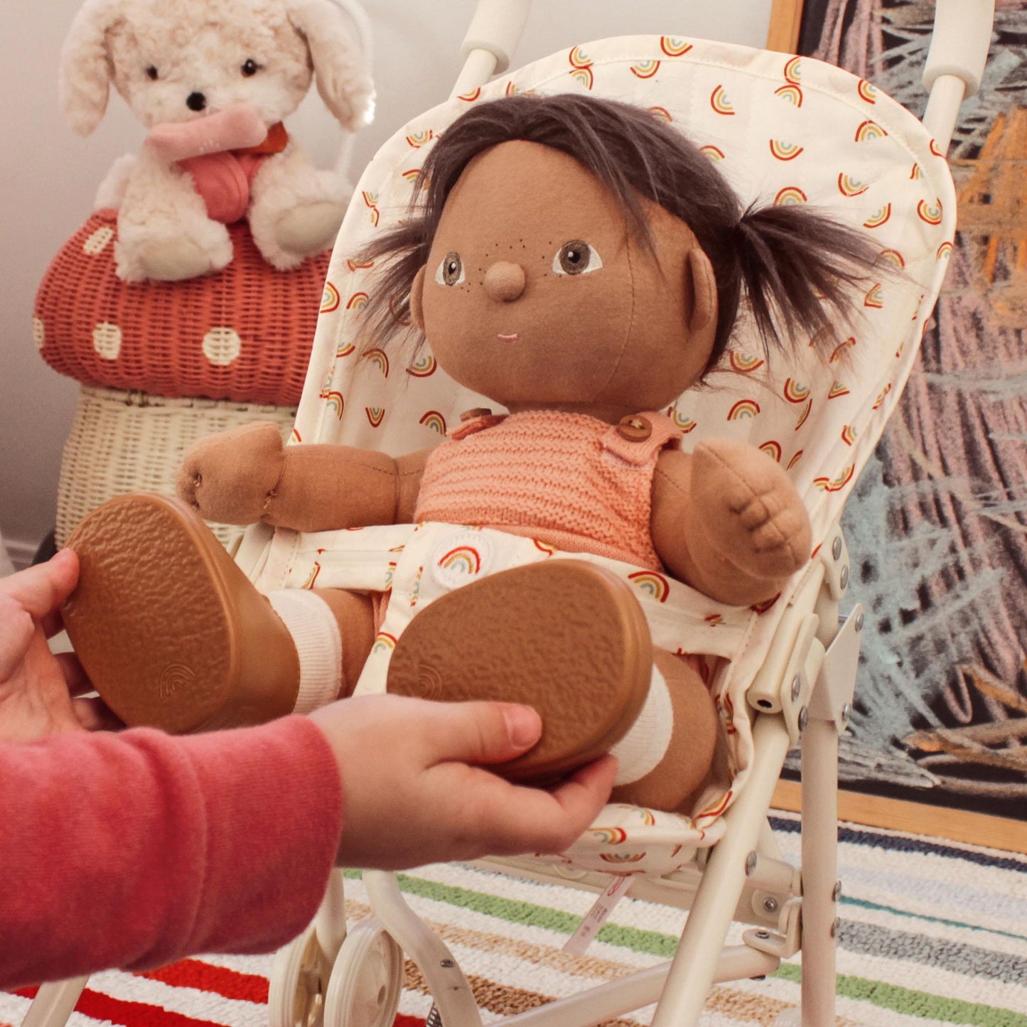 Olli Ella - Sollie Stroller - Rainbow