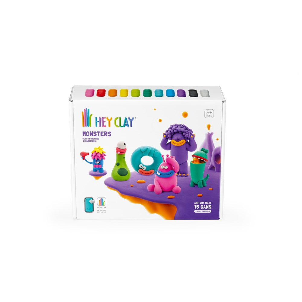 Hey Clay - Monsters Set