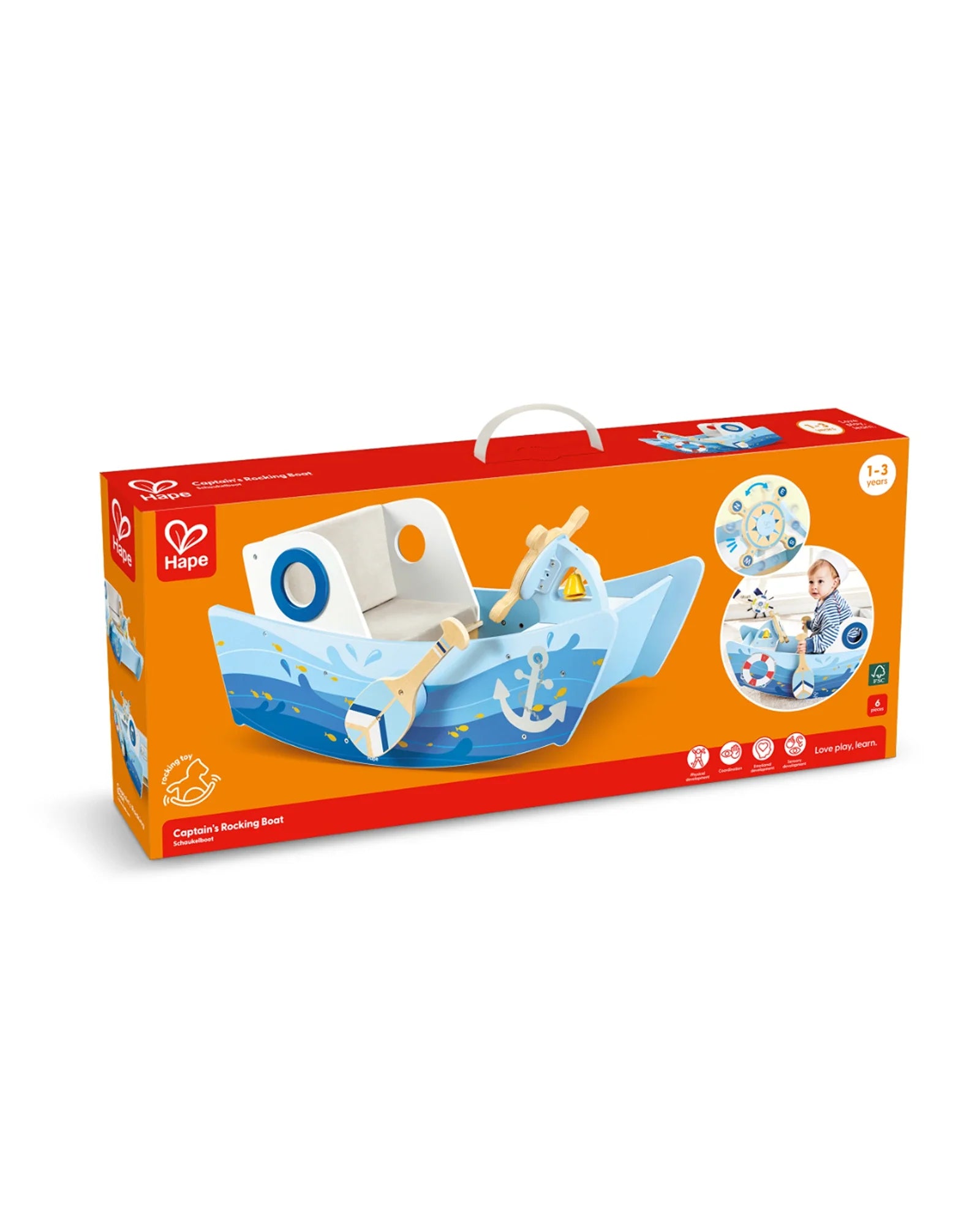 Hape Captain's Rocking Boat