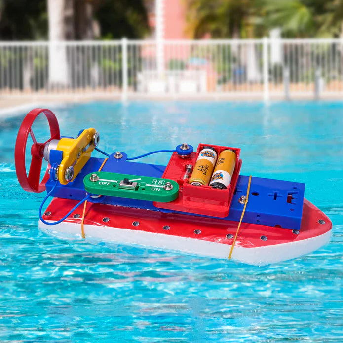 Heebie Jeebies Clip Circuit Small Airboat Electronic Boat Kit