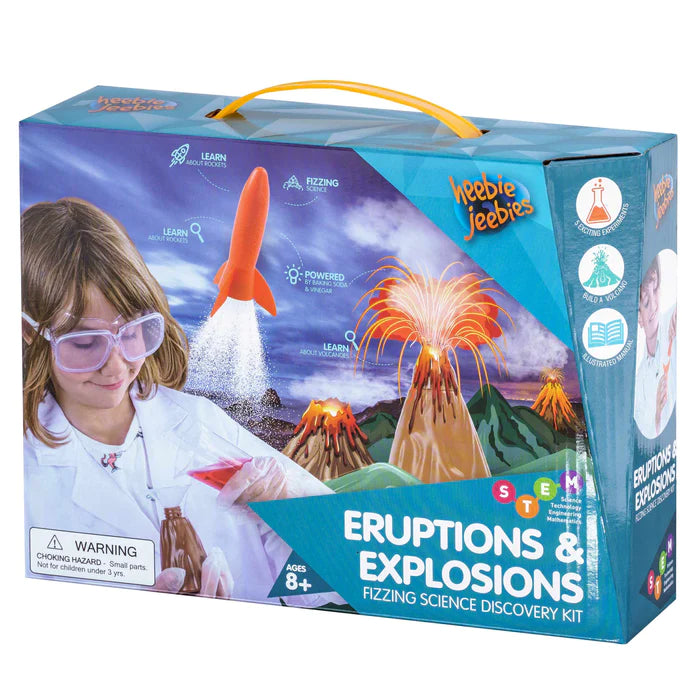 Heebie Jeebies Eruptions and Explosions Science Kit