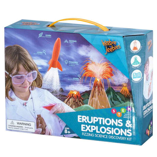 Heebie Jeebies Eruptions and Explosions Science Kit