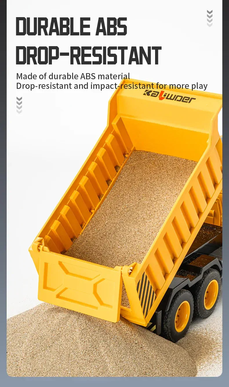 Huina 1/18 6CH Remote Control Dump Truck
