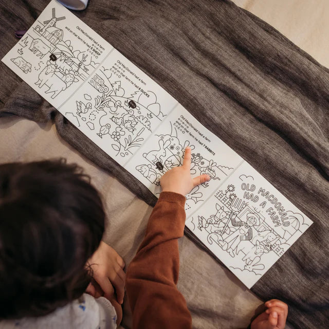 Hey Doodle Colouring Book - Old MacDonald Had a Farm Tales