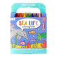 Ooly Carry Along - Sea Life Colouring Book